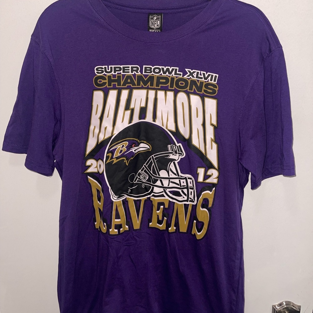 BNWT Aeropostale Unisex Baltimore Ravens Super Bowl XLVII Champions T-Shirt